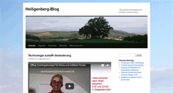Desktop Screenshot of heiligenberg-blog.de